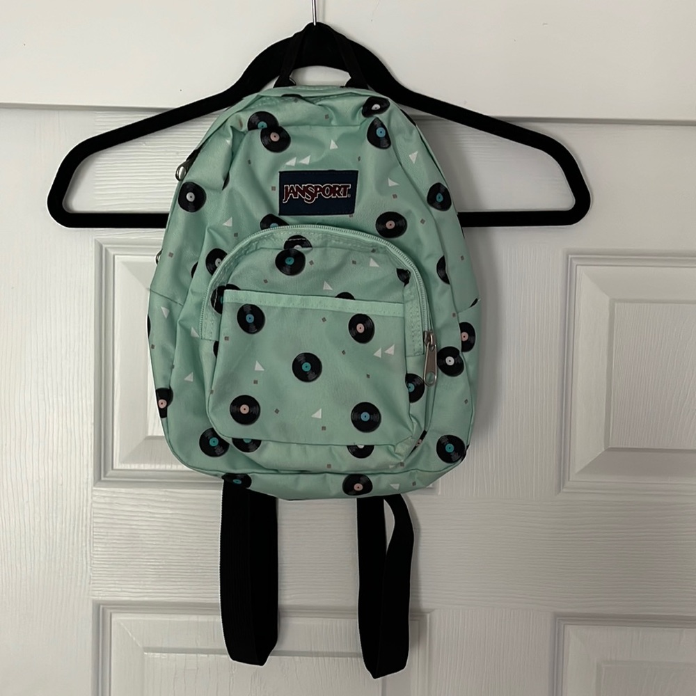 Jansport Mini Backpack Records design
